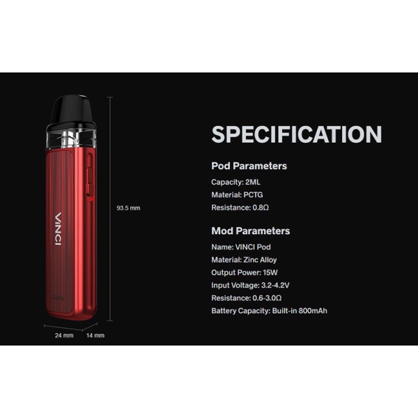 voopoo_vinci_pod_kit_specifications